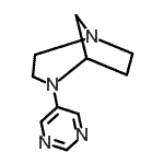 CAS#: 675590-42-8, 4-(5-Pyrimidinyl)-1,4-diazabicyclo[3.2.1]octane