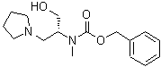CAS#: 675602-76-3, Benzyl [(2R)-1-hydroxy-3-(1-pyrrolidinyl)-2-propanyl]methylcarbamate