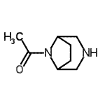 CAS#: 67572-28-5, 1-(3,8-Diazabicyclo[3.2.1]oct-8-yl)ethanone