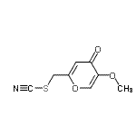 CAS#: 675833-53-1, (5-Methoxy-4-oxo-4H-pyran-2-yl)methyl thiocyanate