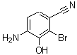 CAS#: 676124-40-6, 4-Amino-2-bromo-3-hydroxybenzonitrile