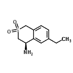 CAS#: 676135-55-0, (4R)-6-Ethyl-3,4-dihydro-1H-isothiochromen-4-amine 2,2-dioxide