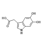 CAS#: 67615-73-0, (5,6-Dihydroxy-1H-indol-3-yl)acetic acid