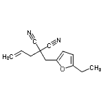 CAS#: 676274-68-3, Allyl[(5-ethyl-2-furyl)methyl]malononitrile