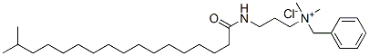 CAS#: 67633-59-4, Benzyldimethyl[3-[(1-Oxoisooctadecyl)Amino]Propyl]Ammonium Chloride