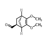 CAS 登录号：676520-10-8， (1R,2R,4S)-5,6-二甲氧基-7-硫杂双环[2.2.1]庚-5-烯-2-甲醛
