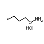 CAS#: 676525-73-8, 1-(Aminooxy)-3-fluoropropane hydrochloride (1:1)