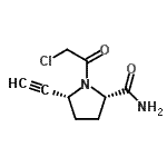 CAS#: 676559-68-5, (5R)-1-(Chloroacetyl)-5-ethynyl-L-prolinamide