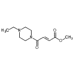 CAS#: 676641-62-6, Methyl (2E)-4-(4-ethyl-1-piperazinyl)-4-oxo-2-butenoate