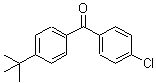 CAS#: 67743-49-1, (4-Chlorophenyl)[4-(2-methyl-2-propanyl)phenyl]methanone