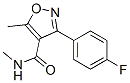 CAS#: 67764-99-2, 5,N-Dimethyl-3-(4-Fluorophenyl)-4-Isoxazolecarboxamide