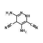 CAS#: 677709-28-3, 4,6-Diamino-2,5-dihydro-3,5-pyridazinedicarbonitrile