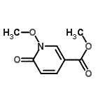 CAS#: 677763-19-8, Methyl 1-methoxy-6-oxo-1,6-dihydro-3-pyridinecarboxylate