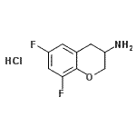 CAS#: 677773-53-4, 6,8-Difluoro-3-chromanamine hydrochloride (1:1)