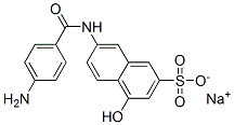 CAS#: 67786-17-8, Sodium 7-[(4-Aminobenzoyl)Amino]-4-Hydroxynaphthalene-2-Sulphonate