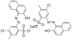 CAS 登录号：67801-02-9， 二[6-氯-4-[(2-羟基-1-萘基)偶氮]甲苯-3-磺酸]钙