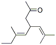 CAS 登录号：67801-40-5， 6-甲基-4-(2-甲基-1-丙烯基)辛-5-烯-2-酮