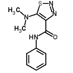CAS#: 678150-92-0, 5-(Dimethylamino)-N-phenyl-1,2,3-thiadiazole-4-carboxamide