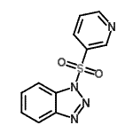 CAS 登录号：678173-43-8， 1-(3-吡啶基磺酰基)-1H-苯并三唑