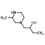 CAS#: 67820-70-6, 1-(3-Methyl-1-piperazinyl)-2-butanol