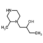 CAS 登录号：67820-71-7， 1-(2-甲基-1-哌嗪基)-2-丁醇
