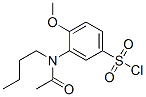 CAS#: 67827-70-7, 3-[Acetyl(Butyl)Amino]-4-Methoxybenzenesulfonic Acid Chloride