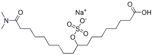 CAS#: 67834-95-1, Sodium Hydrogen N,N-Dimethyl-10-(Sulphonatooxy)Octadecanamidate