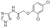 CAS 登录号:67836-16-2, 2-(2,4-二氯苯氧基)-N-(1H-1,2,4-三唑-3-基)乙酰胺