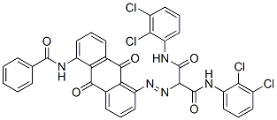 CAS#: 67837-03-0, 2-[[5-(Benzoylamino)-9,10-Dihydro-9,10-Dioxoanthryl]Azo]-N,N'-Bis(2,3-Dichlorophenyl)Propanediamide