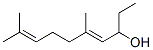 CAS 登录号：67845-54-9， 5,9-二甲基-4,8-癸二烯-3-醇