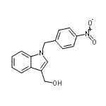 CAS 登录号：678551-69-4， [1-(4-硝基苄基)-1H-吲哚-3-基]甲醇