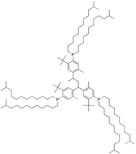 CAS#: 67859-73-8, (1-Methylpropan-1-Yl-3-Ylidene)Tris[2-Tert-Butyl-5-Methyl-p-Phenylene]Tris[Di(Isotridecyl)Phosphine]