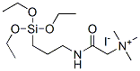 CAS#: 67874-63-9, Trimethyl[2-Oxo-2-[[3-(Triethoxysilyl)Propyl]Amino]Ethyl]Ammonium Iodide