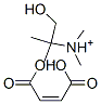 CAS 登录号：67874-85-5， (2-羟基-1,1-二甲基乙基)二甲基马来酸氢铵