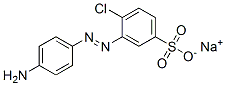 CAS 登录号：67875-24-5， 3-[(4-氨基苯基)偶氮]-4-氯苯磺酸钠