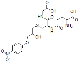 CAS 登录号：67881-51-0， 1-(4-硝基苯氧基)-3-(S-谷胱甘酰)-2-丙醇