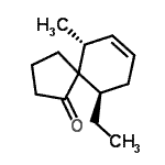 CAS#: 678981-04-9, (6R,10R)-10-Ethyl-6-methylspiro[4.5]dec-7-en-1-one