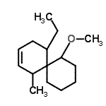 CAS#: 678981-40-3, 5-Ethyl-7-methoxy-1-methylspiro[5.5]undec-2-ene