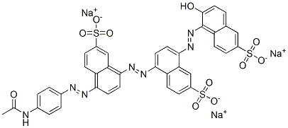 CAS#: 67906-45-0, Trisodium 5-[[4-[(4-Acetamidophenyl)Azo]-7-Sulphonatonaphthyl]Azo]-8-[(2-Hydroxy-6-Sulphonatonaphthyl)Azo]Naphthalene-2-Sulphonate