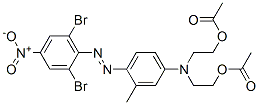 CAS#: 67923-46-0, 2,2'-[[4-[(2,6-Dibromo-4-Nitrophenyl)Azo]-3-Methylphenyl]Imino]Bisethyl Diacetate