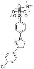 CAS#: 67936-18-9, [1-[[4-[3-(P-Chlorophenyl)-4,5-Dihydro-1H-Pyrazol-1-Yl]Phenyl]Sulphonyl]-1-Methylethyl]Trimethylammonium Methyl Sulphate