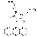 CAS#: 67936-20-3, N,N'-Bis(2-aminoethyl)-2-(9-anthrylmethyl)malonamide