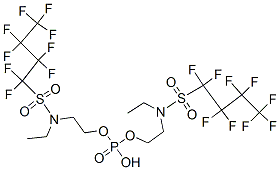 CAS#: 67939-91-7, Bis[2-[Ethyl(Nonafluorobutanesulphonyl)Amino]Ethyl] Hydrogen Phosphate