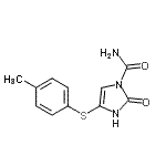 CAS#: 6794-41-8, 4-[(4-Methylphenyl)Sulfanyl]-2-Oxo-2,3-Dihydro-1H-Imidazole-1-Carboxamide