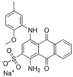 CAS#: 67969-95-3, Sodium 1-Amino-9,10-Dihydro-4-[(2-Methoxy-5-Methylphenyl)Amino]-9,10-Dioxoanthracene-2-Sulphonate
