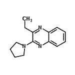CAS#: 679785-32-1, 2-Ethyl-3-(1-pyrrolidinyl)quinoxaline