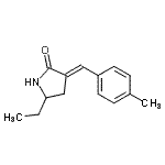 CAS#: 679818-41-8, (3E)-5-Ethyl-3-(4-methylbenzylidene)-2-pyrrolidinone