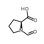 CAS 登录号：67985-73-3， (2S)-1-甲酰基吡咯烷-2-羧酸