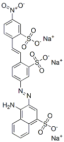CAS#: 67990-28-7, Trisodium 4-Amino-3-[[4-[2-(4-Nitro-2-Sulphonatophenyl)Vinyl]-3-Sulphonatophenyl]Azo]Naphthalene-1-Sulphonate