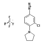 CAS 登录号：68015-92-9， 3-氯-4-(1-吡咯烷基)偶氮苯六氟磷酸盐
